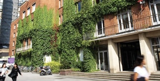 Exterior of the University of Birmingham's Arts Building