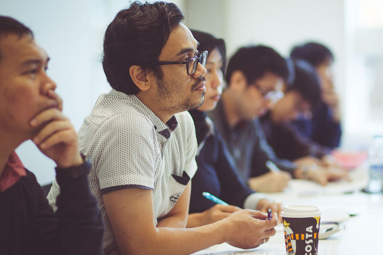 Students in lecture