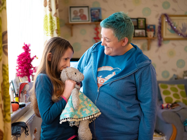 Terri with Sophie
