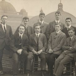 Prof Frankland team 1911