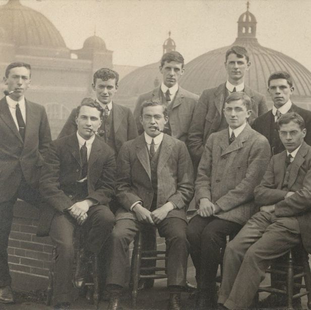 Prof Frankland team 1911