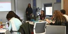 group of students having a lecture