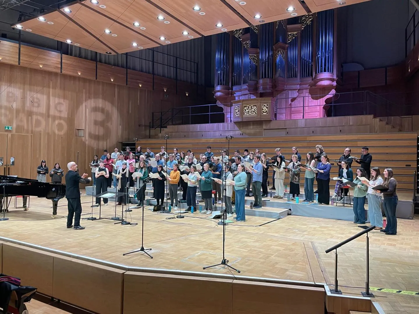 Orchestra performing at the University of Birmingham