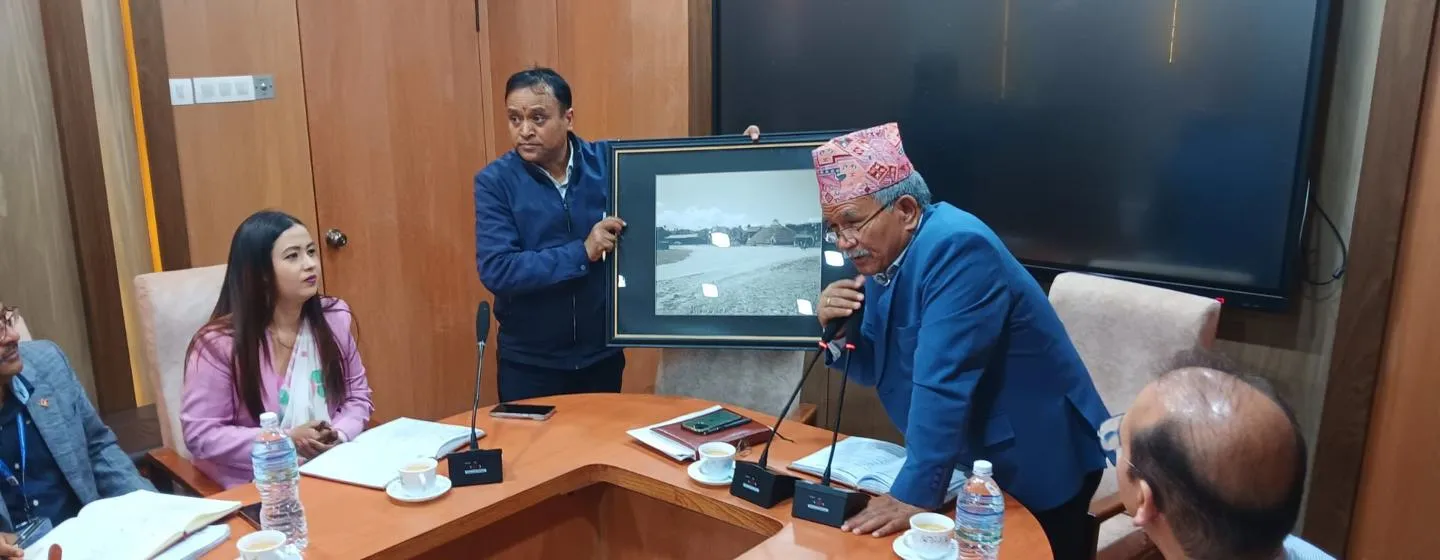 Policy dialogue with the Mayor of Lalitpur