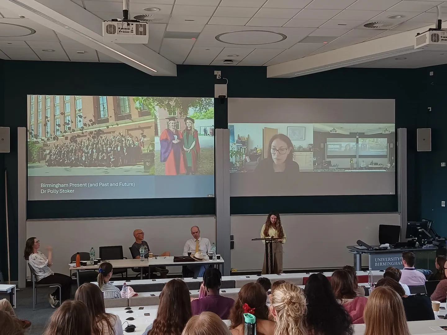 A talk during the Classics 125 event